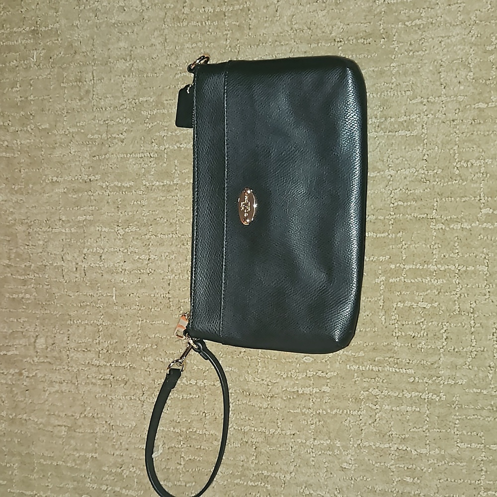black coach clutch, New condition